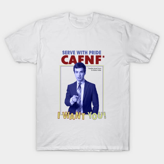 Nathan Fielder I Want You T-Shirt by The Prediksi 